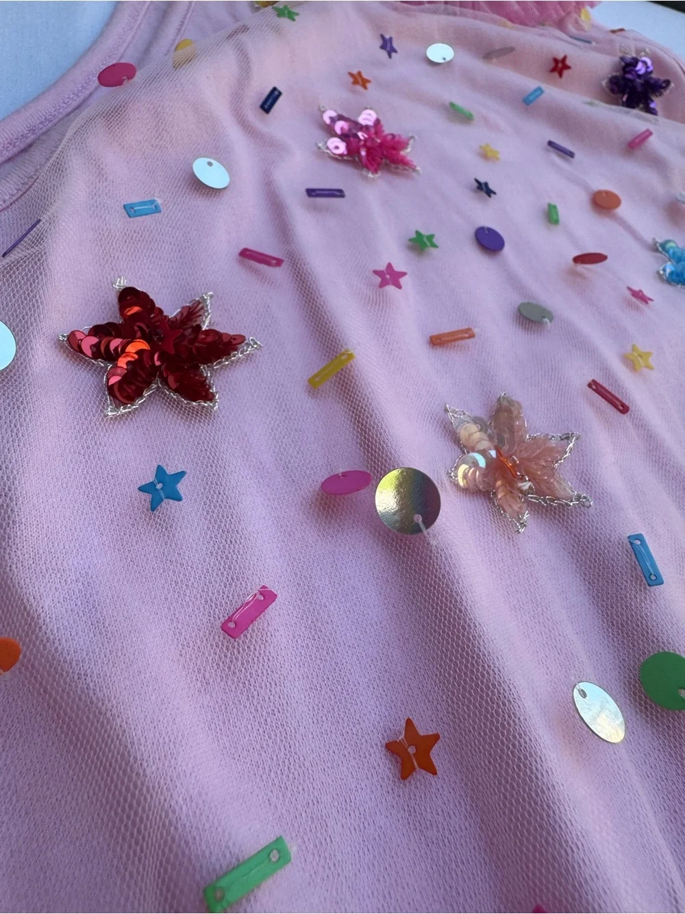 Tutu Du Monde Star Sprinkles Tutu Dress Candy Floss Girls Size 8-9